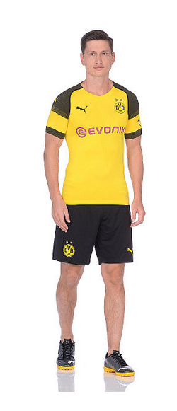 Puma - Футболка спортивная BVB Authentic Home Shirt