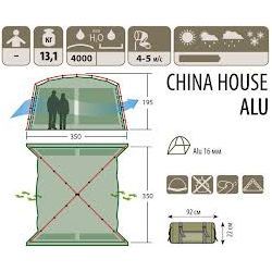 Палатка-тент Alexika China House Alu