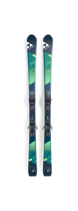 Fischer - Горные лыжи с креплением Pro Mtn 77 Twin PR + MBS 10 Powerrail 85
