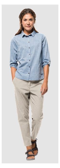 Jack Wolfskin - Легкие женские брюки Blue Lake Pants W