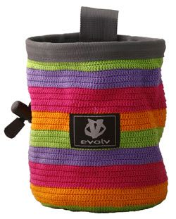 Evolv - Яркий мешочек для магнезии Knit Chalk Bag