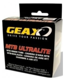 Камера велосипедная Geax Mtb Uitralite presta 36mm 26х1,1/1,5