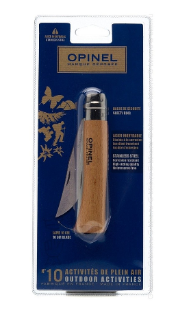 Нож складной Opinel №10 VRI Tradition Inox