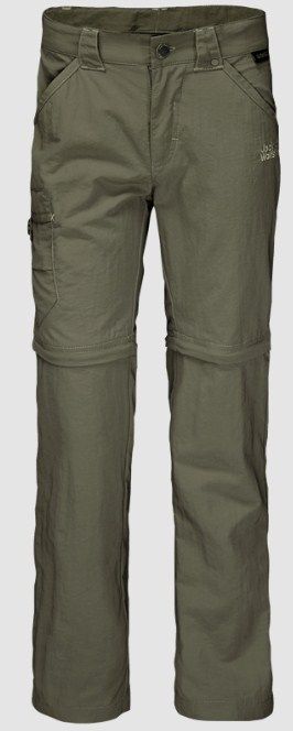 Легкие брюки Jack Wolfskin Safari Zip Off Pants K