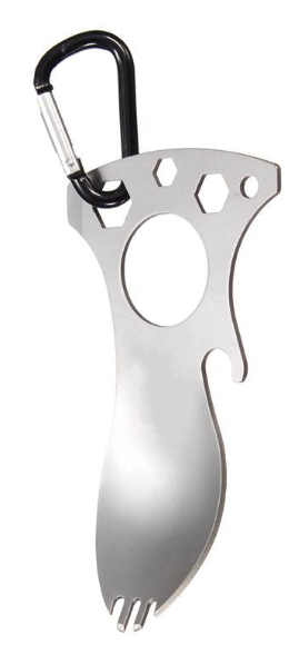 EDC - Ложка - брелок 5in1