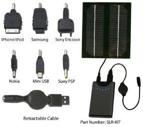 Nelson Rigg - Сумка-набор с батареей и переходниками Solar Kit