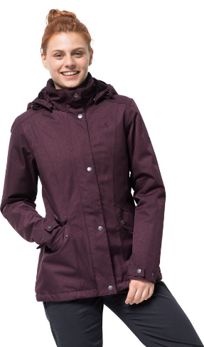Jack Wolfskin — Тёплая женская куртка Park Avenue Jacket