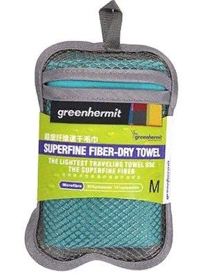 Полотенце ультралёгкое Green Hermit Superfine Fiber Day Towel
