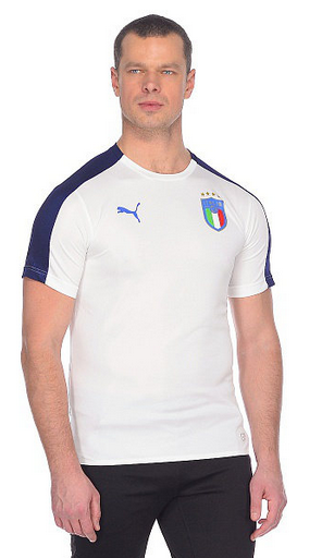Puma - Футболка для тренировок мужская FIGC Italia Stadium Jersey