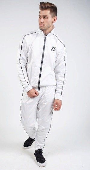 Black Star Wear - Белый спортивный костюм Мот 23