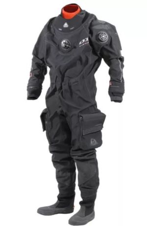 Waterproof - Сухой высококачественный гидрокостюм для мужчин D1 Hybrid ISS