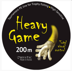 Шнур для рыбалки Mystic Heavy Game 200