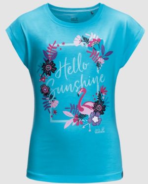 Футболка из органического хлопка Jack Wolfskin Sunshine T Girls