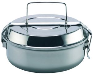 Laken - Походная кастрюля с крышкой/миской 16 см сталь 816