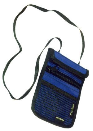 Терра - Кошелек нагрудный с сеткой для мелочей Cordura