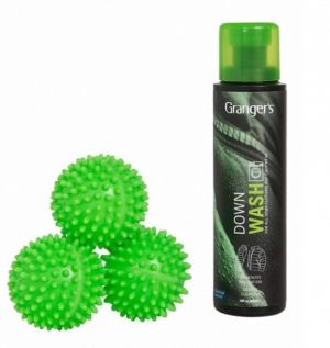 Granger's - Набор стирка для пуха и 3 мячика Down Wash Kit