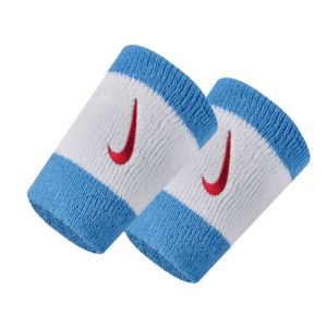 Напульсники Nike Swoosh Doublewide Wristbands White