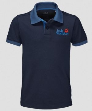 Jack Wolfskin — Футболка для мальчика PIQUE POLO BOYS