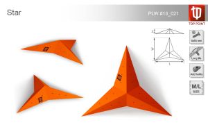 Рельеф для скалодрома Top Point Star
