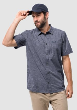 Легкая рубашка мужская Jack Wolfskin Barrel Shirt