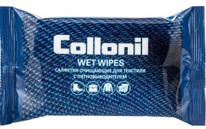 Салфетки влажные Collonil №15 для текстиля с пятновыводителем