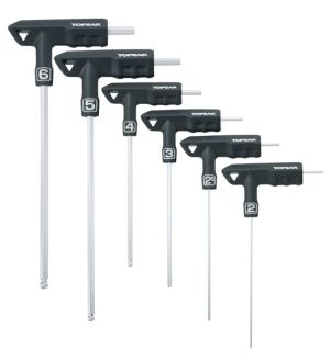 Topeak - Набор шестигранников универсальный T-Handle DuoHex Wrench