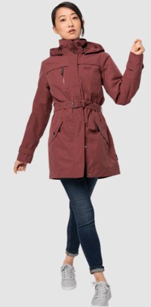 Плащ женский с мембраной Jack Wolfskin Kimberley Coat