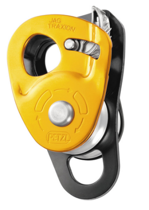 Petzl - Блок-ролик с зажимом Jag Traxion