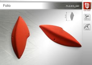 Накладной рельеф для скалолазания Top Point Folio
