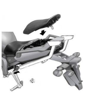 Shad - Крепление верхнего кофра удобное для Yamaha FZ8 (10-11)