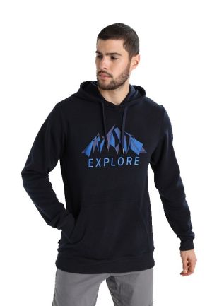 Bergans - Комфортная мужская толстовка Explore Hoodie
