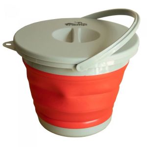 Ведро складное силиконовое с крышкой Tramp TRC-127 5