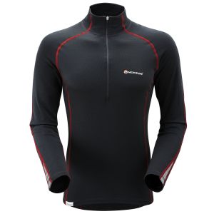 Montane - Функциональная мужская футболка Bionic L/S Zip Neck