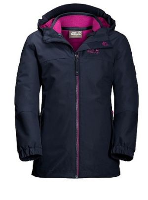 Куртка водозащитная для девочки Jack Wolfskin G Iceland 3IN1 Jkt