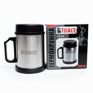 Надежная термокружка с крышкой BTrace 0.3