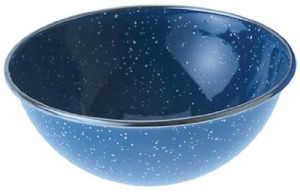 GSI - Миска глубокая с ободком эмал. Mixing Bowl Stainless Rim 5.75"