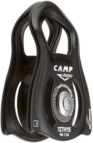 Ролик альпинистский Camp Tethys Black