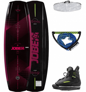 Комплект Вейкборд женский Jobe Vanity Wakeboard Women & Unit Bindings Package