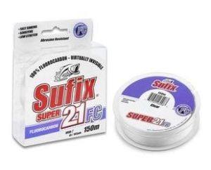 Sufix - Леска Super 21 Fluorocarbon + кусачки RCDMC