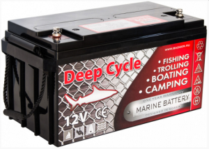 Тяговый аккумулятор для лодочного электромотора Marine Deep Cycle AGM