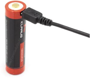 Аккумулятор Klarus 18650 2600mAh USB порт