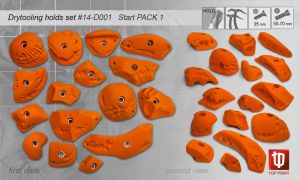Набор зацепов для ледолазания Top Point D001 Start pack 1