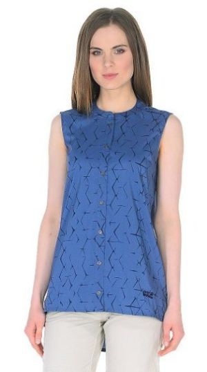 Jack Wolfskin - Легкая рубашка без рукавов Sonora Shibori Sleeveless