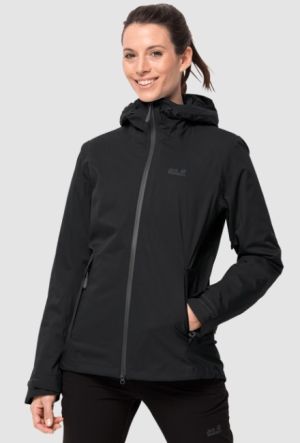 Jack Wolfskin - Яркая куртка для девушек 3-в-1 Aurora Sky 3in1 W