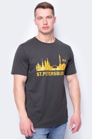 Фирменная футболка Jack Wolfskin St Petersburg T Men