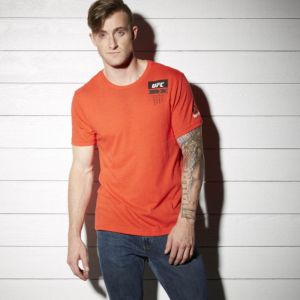 Спортивная мужская футболка Reebok Ufan Ss Triblend A