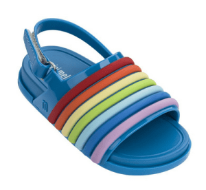 Пляжные детские сандалии Melissa Beach Slide Sandal Rainbow Bb