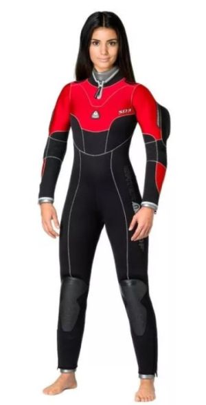 Неопреновый полусухой гидрокостюм для женщин Waterproof SD3