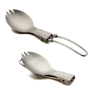 Robens - Практичная ложка-вилка Folding Alloy Spork
