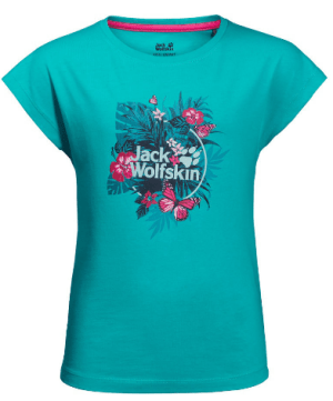 Jack Wolfskin - Футболка для девочек Tropical t girls